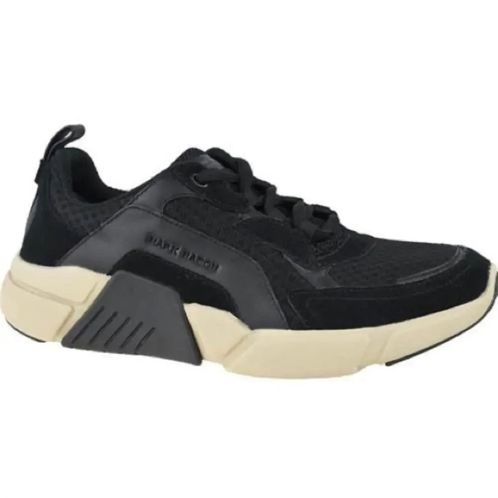 SKECHERS BLOCK‎ TRINITY MARK NASON |  Black Suede & Textile Sneaker